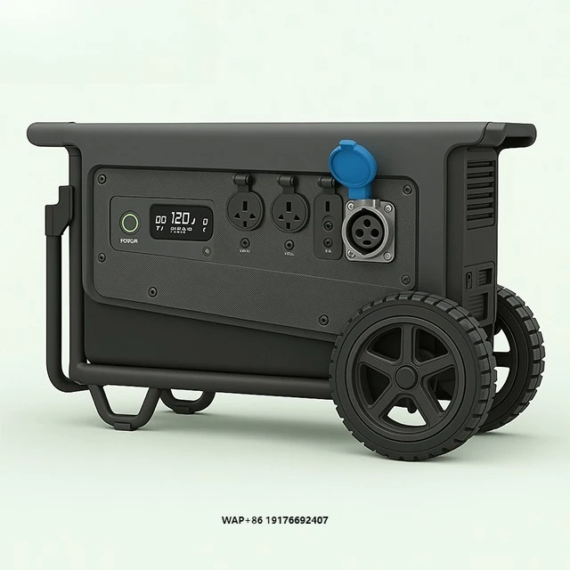 Reliable Portable Solar Power Generator 3073WH 5040WH, Clean Energy Backup for Camping, RV, and Emergency Use