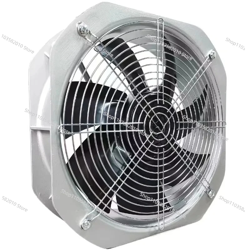 28080 Industrial DC Exhaust Fan, 24V 48V Square Cooling Blower for Transformer, Air Conditioning & Cabinet Suction