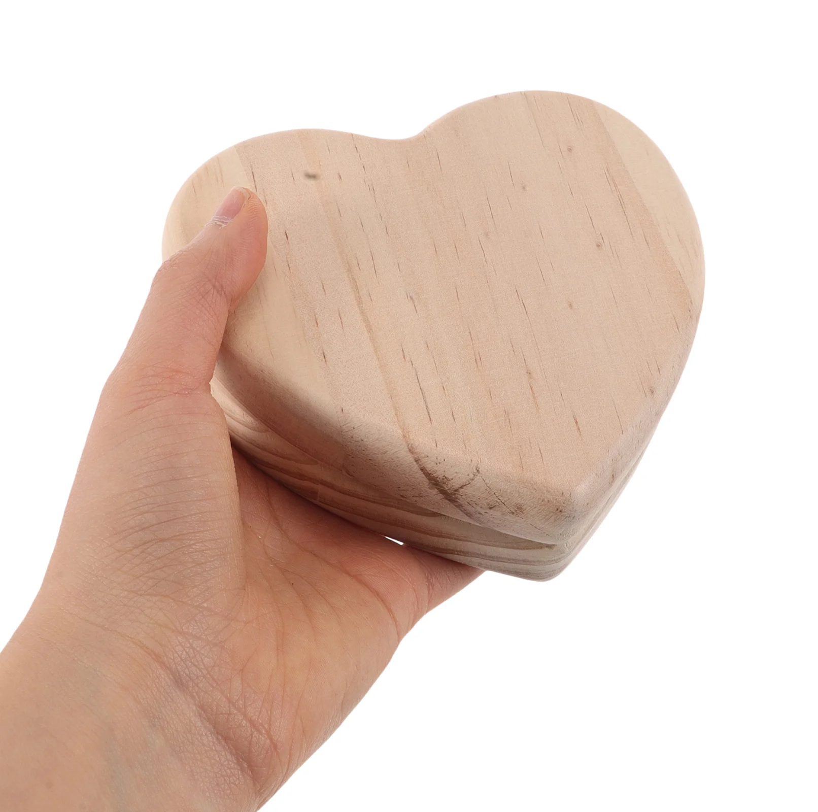 

Wooden Essential Oil Box Portable Heart-Shaped Solid Wood Capsule Holder Aromatherapy Storage Organizer for Travel Home Use