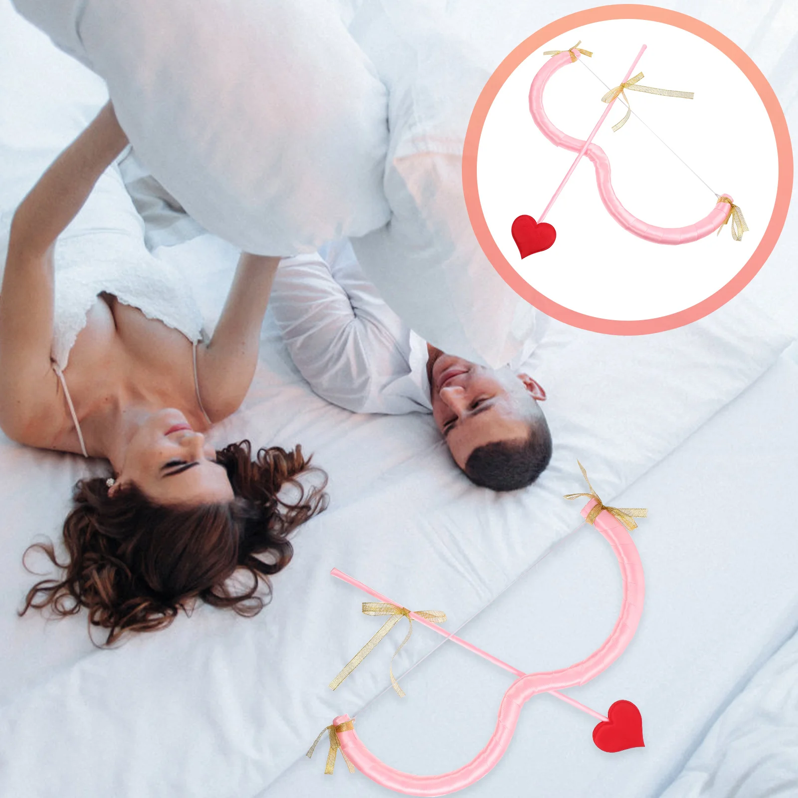 Accesorios de disfraz de tiro con arco, Navidad, San Valentín, flecha de Cupido, disfraces de mujer para hombre