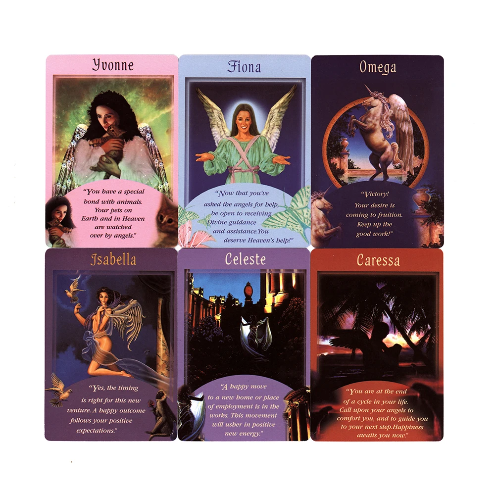 Doreen Virtue Series  Messages From Your Angels Oracle Cards  Goddess Guidance  By  Angel Cards