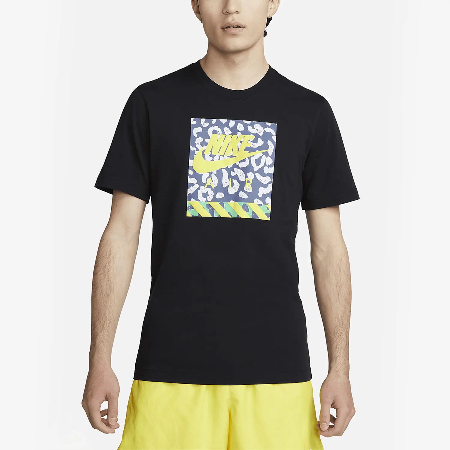 

Мужская повседневная дышащая футболка свободного кроя Nike Authentic с короткими рукавами FB9816-010