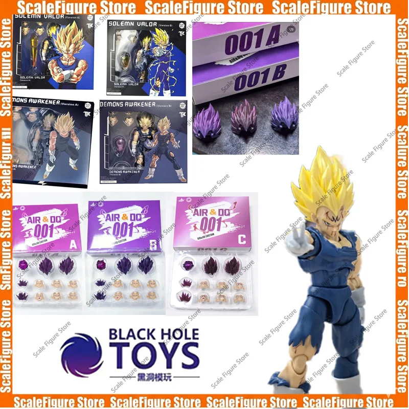 

In Stock Black Hole Toys TK Dragon Ball SHF Super Saiyan SSJ Majin Vegeta Full Power Anime Action Figure Model Gift for Kids