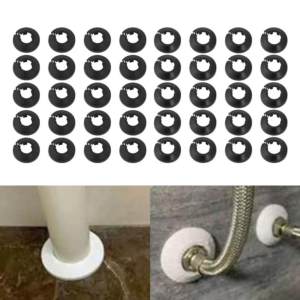 20pcs Pipe Decoration Cover Drainage Gas Pipe Cover Faucet Cover Wall Hole Cover For 12/16/20/25/32mm Home Improvement