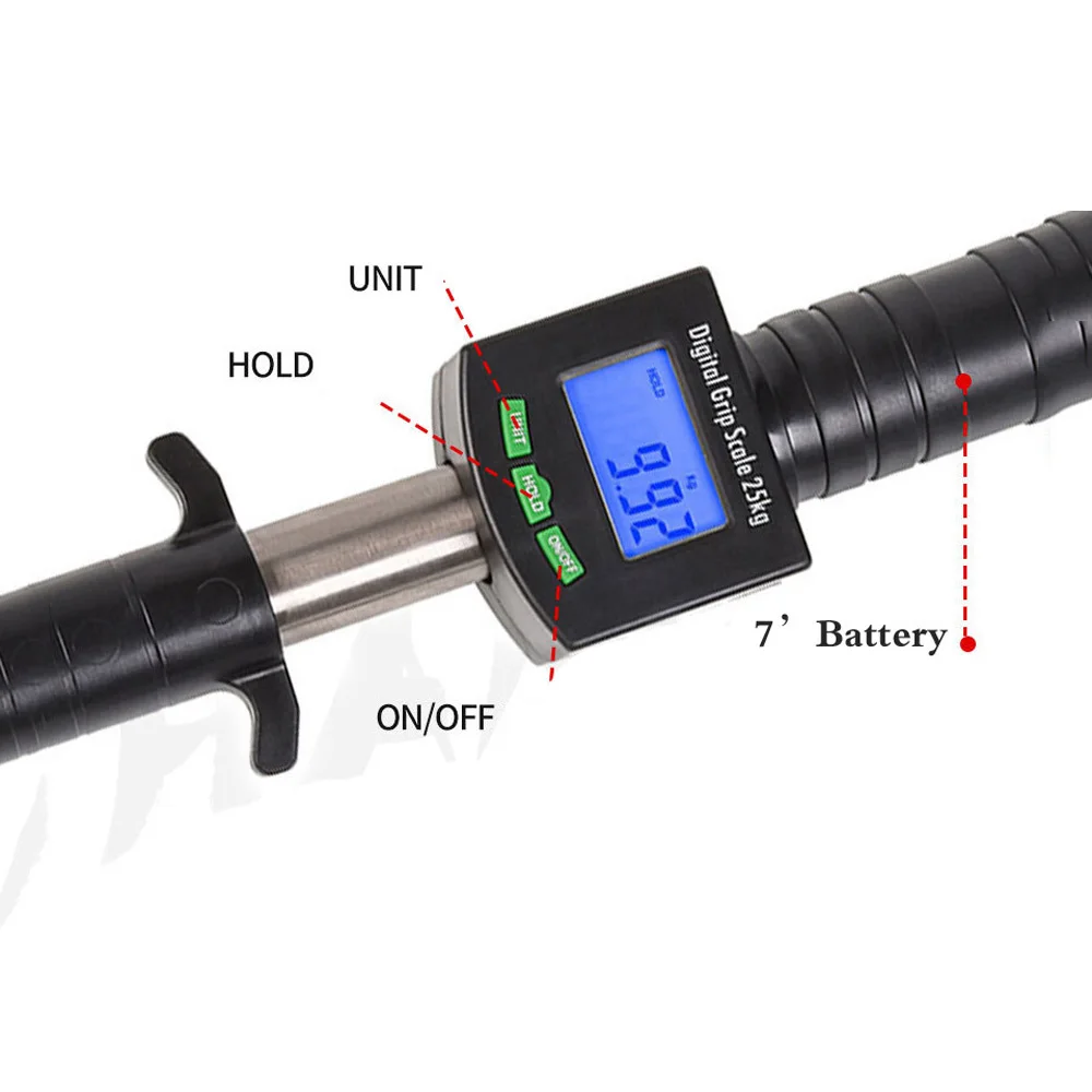 Pinza digital LED con báscula para pesca – Alicate hasta 25 kg - imagen 4