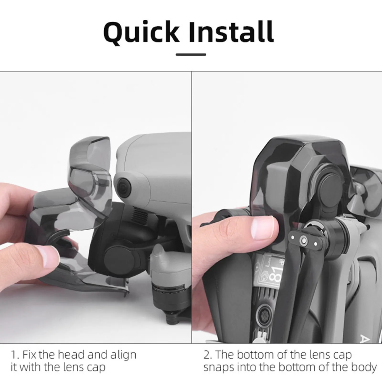 1Pc For DJI Air 3 Drone Gimbal Lens Vision Sensor Protective Cover Dust-proof Cap Anti-Scratch Camera Protector Drone Accessory