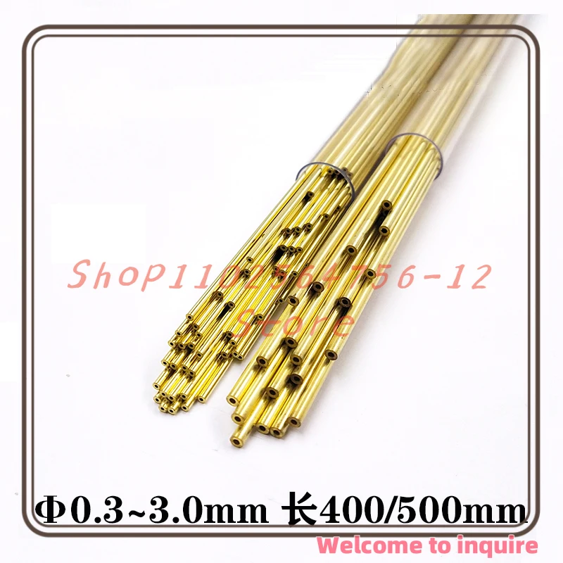 

0.3-3.0 EDM Single Channel Brass Copper Tube