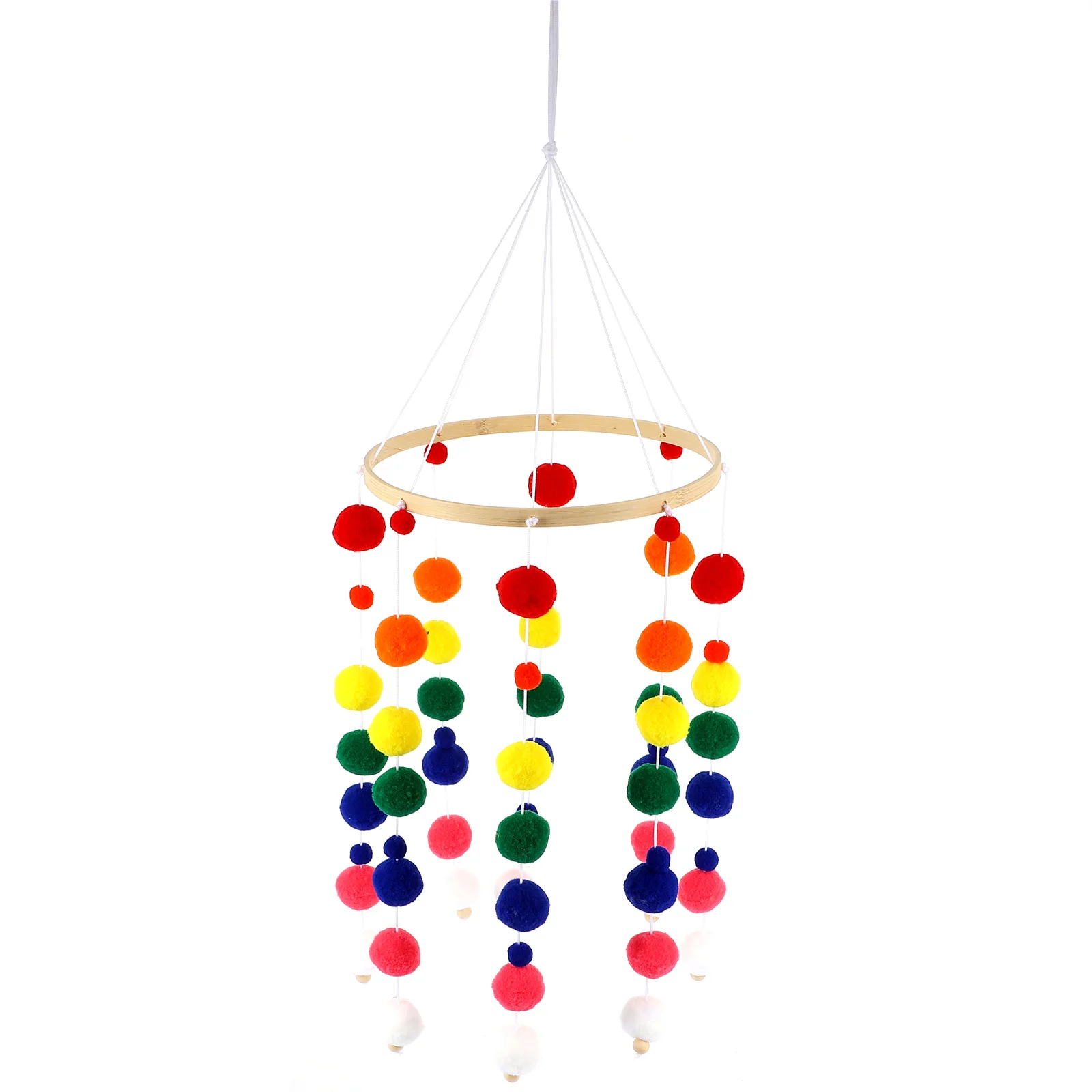 1 مجموعة الخشب مادة PP الكرة الرياح الرنين ديكور للمنزل مكتب سيارة مول الحضانة غرفة الاطفال ديكور للتعليق على الحائط صور الدعامة