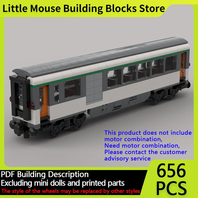 

City Car Model MOC Building Bricks Corail BD Station Wagon Modular Technology Gifts Holiday Assemble Children Toys Suit