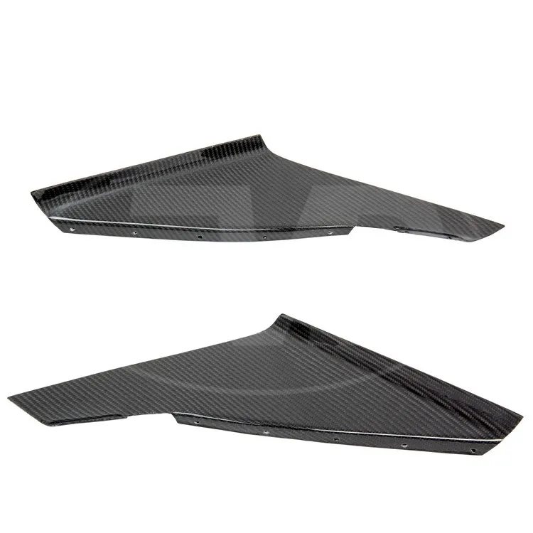 

EVD STYLE CARBON FIBER FRONT BUMPER CANARDS (2 PCS) for 2006-2007 MITSUBISHI LANCER EVO 9