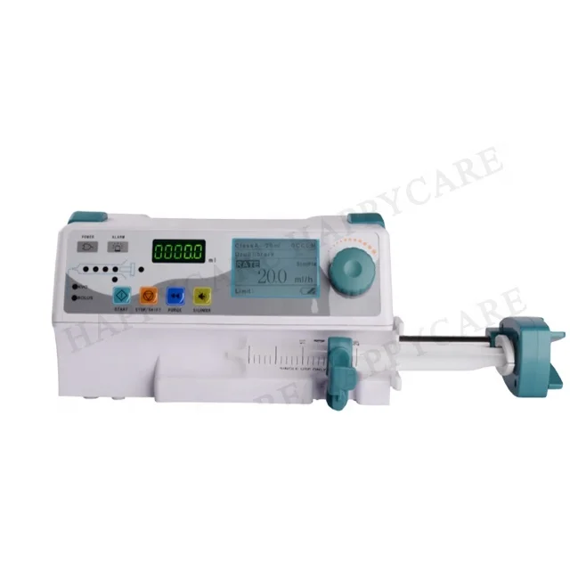 HC-G045 Portable Digital  Pump  Pump With Drug Library Medical Equipment For Hospital