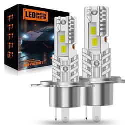 LED Canbus 헤드라이트 전구 CSP 팬리스, 하이 및 로우 빔 포함, 자동차 오토바이 자동 Lupuauto 12V 24V, 1/2X, 20000LM, H4, 9003