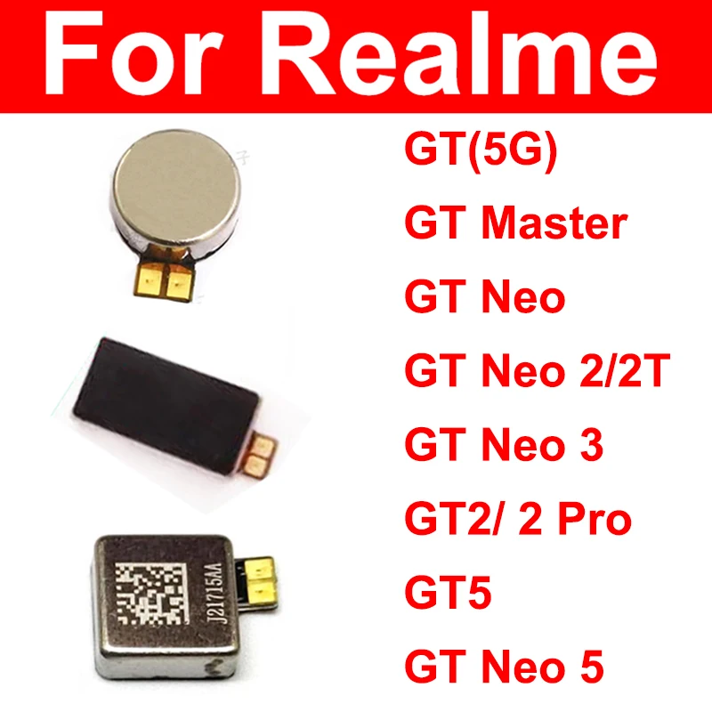 Motor Vibrator For Realme GT Neo 2 3 5 GT 2 Pro GT Master Motor Vibration Replacement Parts