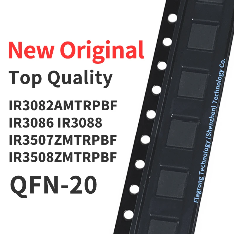 10 Pieces IR3508AMTRPBF IR3082AMTRPBF IR3086AMTRPBF IR3507ZMTRPBF IR3088ZMTRPBF QFN-20 Chip IC New Original