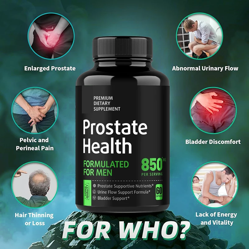 Saw Palm Extract Capsules , Promotes Prostate and Urinary Tract Health, Reduces Urination Frequency, Improves Immunity