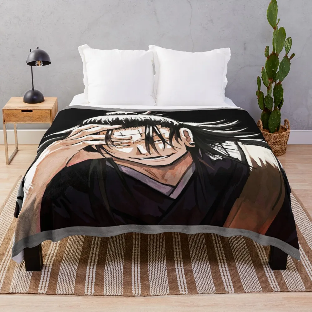 geto suguru jujutsu comic Throw Blanket Designer Blanket