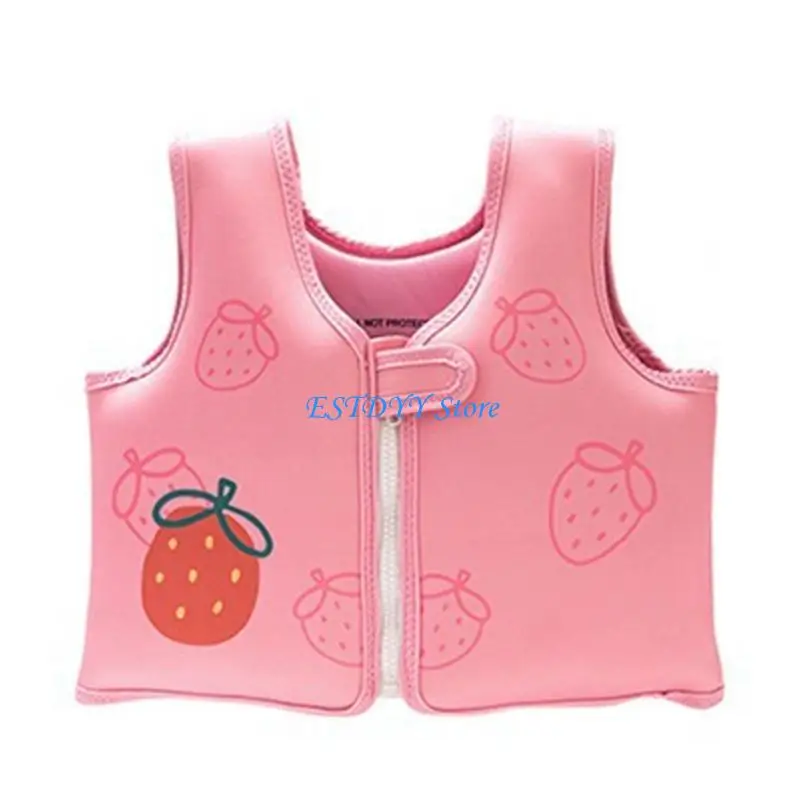 G6DE Kids Swim Vest Child Swimming Jackets Toddlers Floatie Swim Trainer Jackets
