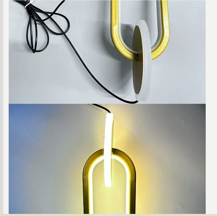 天井用ペンダントライト-シャンデリア-ルームデコレーション-リング型-ペンダントランプ-照明器具-吊り下げ式照明器具