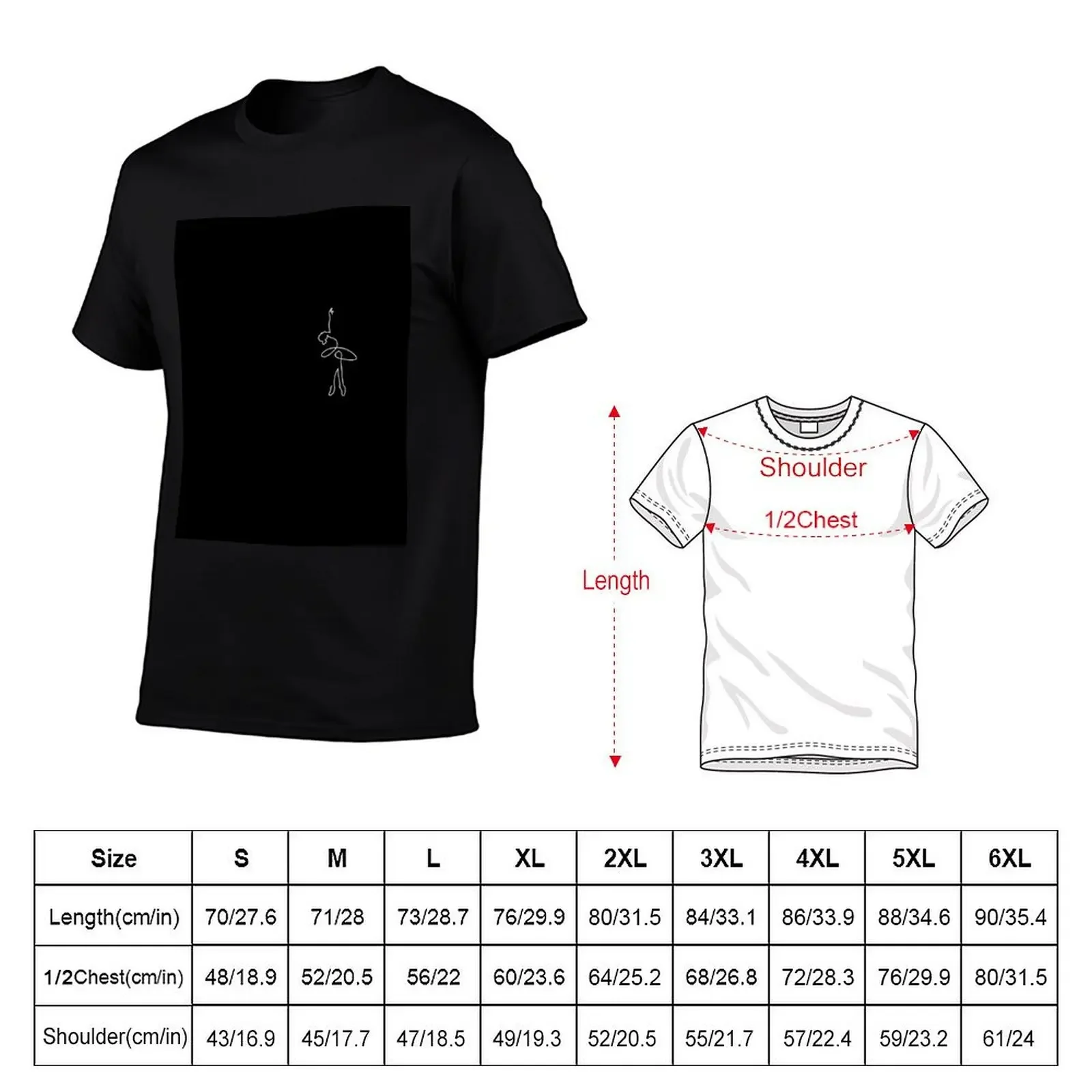 LINEPIC BALLERINA Ballet dancer tutu ballet life Fitness flexible dance T-Shirt new edition baggy shirts oversizeds men clothes