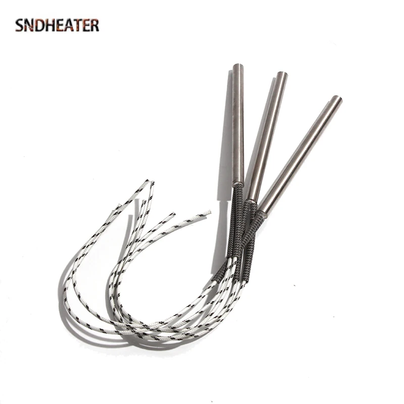 SNDHEATER High Power Electric Cartridge Heating Rod 220V 310 Stainless Steel Burning Heater 14x50-350mm 250W-1500W 5pcs/lot