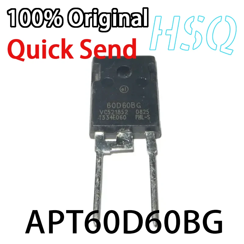 

1PCS APT60D60BG 60D60BG Brand New Original Fast Recovery Diode TO-247 60A 600V Stock