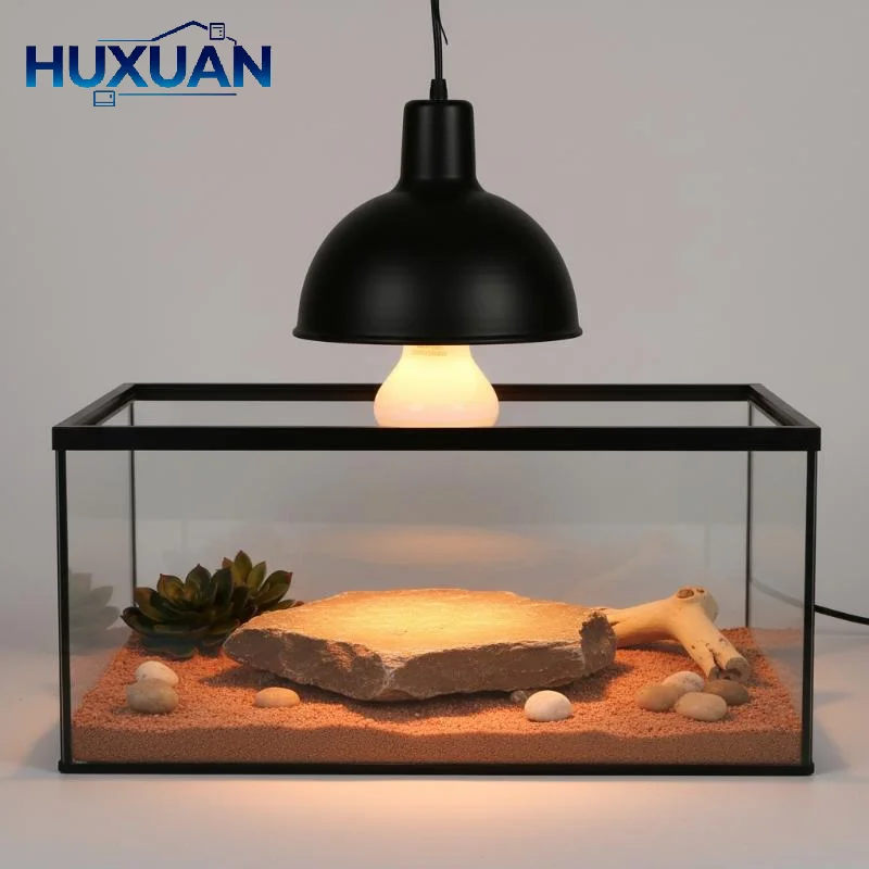 E27 UVA Reptile Heating Bulb Day Night Cycle 25W-75W Pet Heat Light Lamp for Lizard Turtle Amphibian