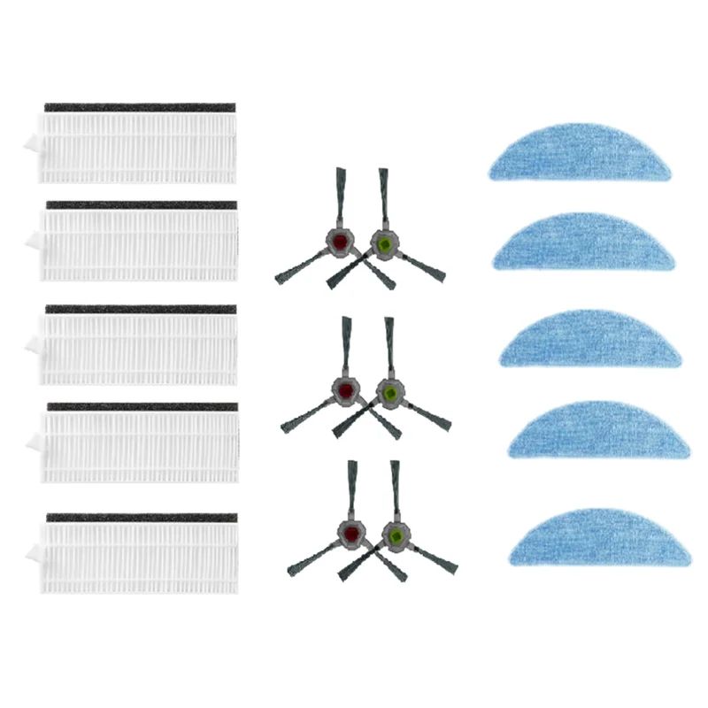 

T99C-16 Pcs For Ecovacs Yeedi K600/K700/K680 Sweeping Robot Accessories Cleaner Parts Replacement