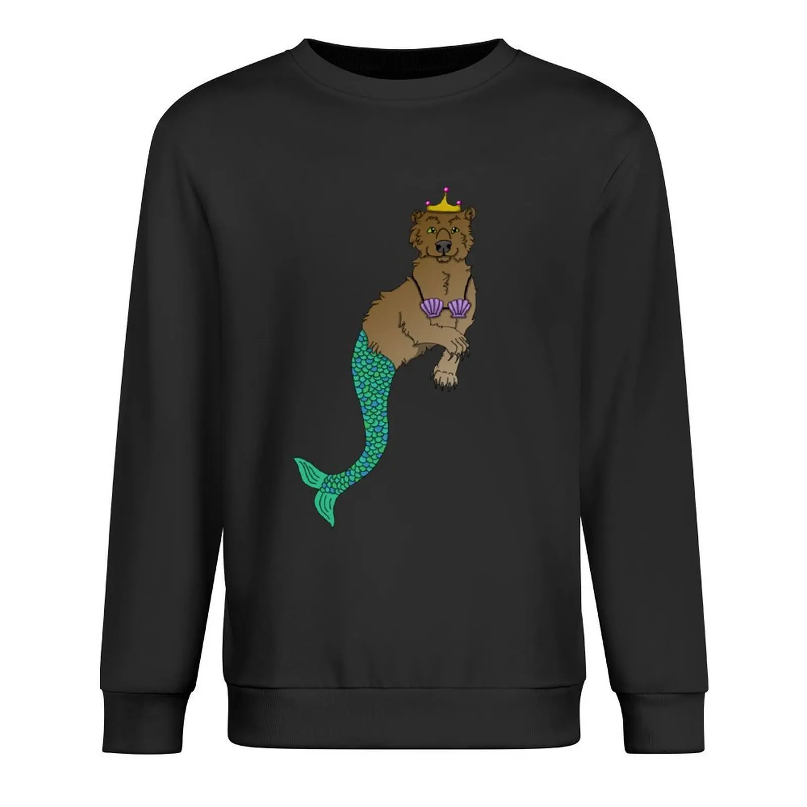 

Bearmaid Merbear Mermaid Bear Pullover tracksuits autumn clothes anime clothes men's clothing sweatshirts