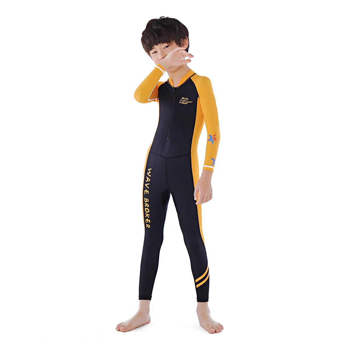 

STLF Custom Design One Piece Sunscreen Wetsuit Long Sleeve Diving Suit for Sale