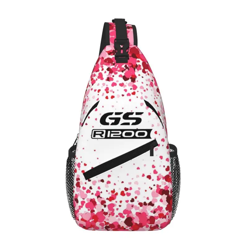 

Мотоциклетные сумки-слинг Adventure R1200 GS для путешествий и пешего туризма, мужской байкерский рюкзак через плечо на груди Motorrad, рюкзак на плечо