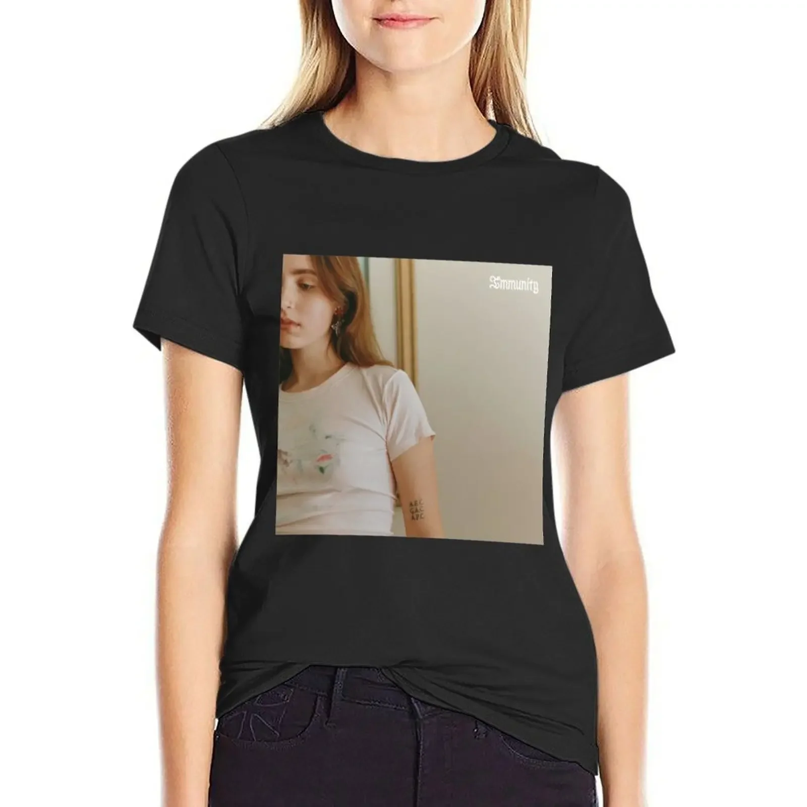 

Clairo Immunity T-Shirt lady clothes Female clothing anime clothes anime Women's clothing