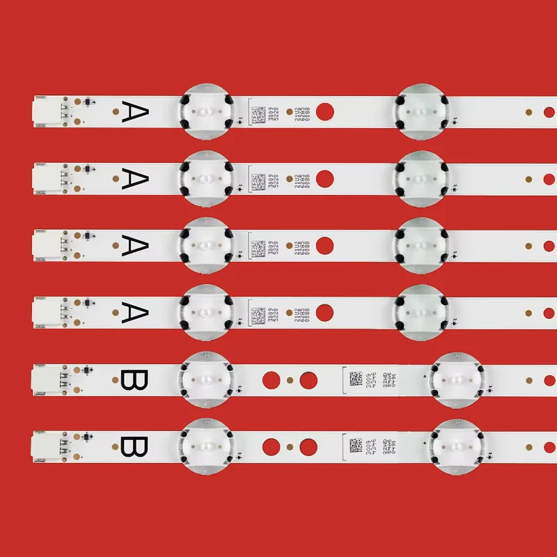 LED شريط إضاءة خلفي ل D49F287N4CW Tos hiba 49HB6W62 49L2863DG 49L3753DB 49L3863DB JV C LT-49C770 49HE4000 #2