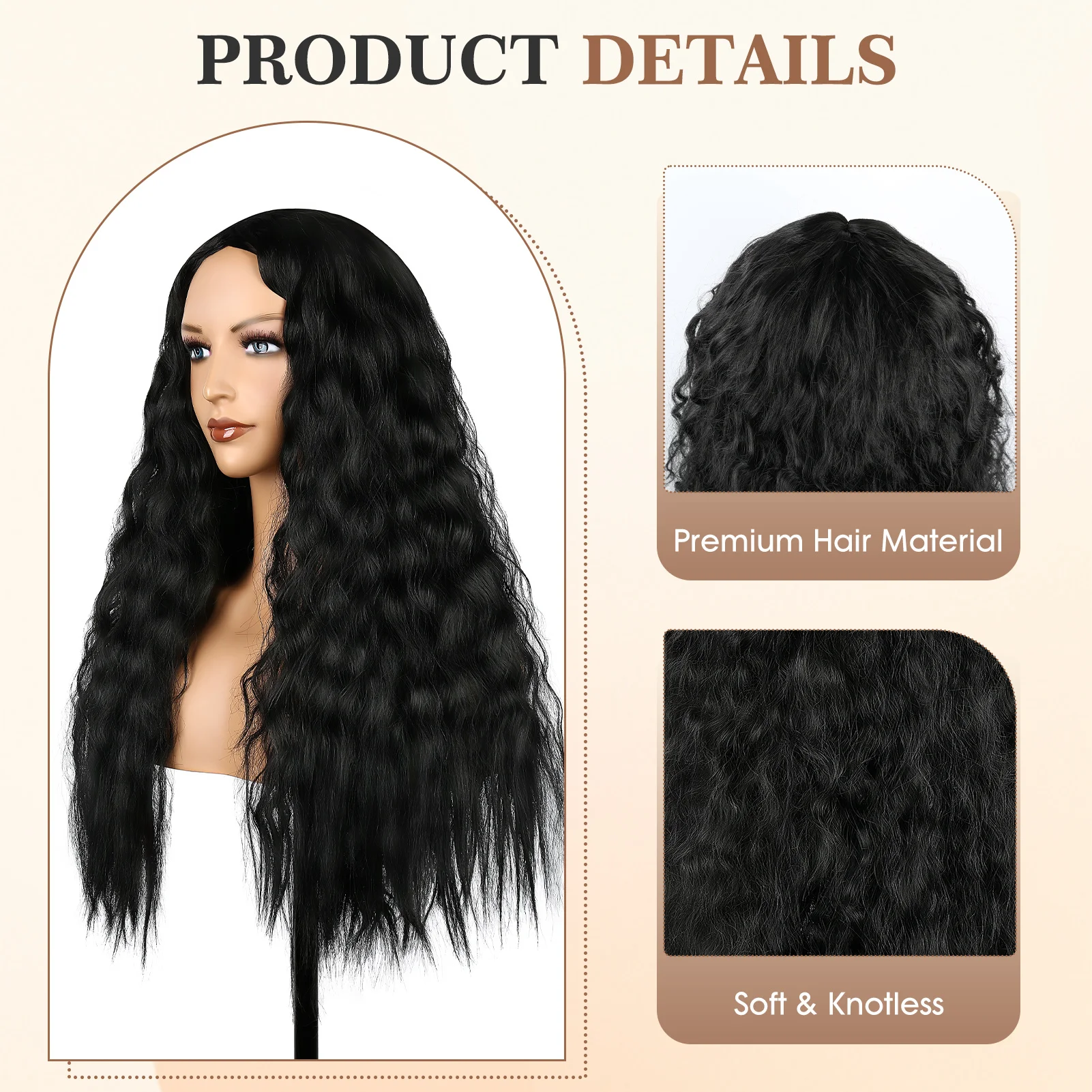 الذرة بيرم الأفرو شعر مستعار غريب حجم كبير الشعر مريحة لارتداء شعر مستعار للحفلات موضوع حفلات الزفاف يؤرخ حفلة دروبشيبينغ من الولايات المتحدة