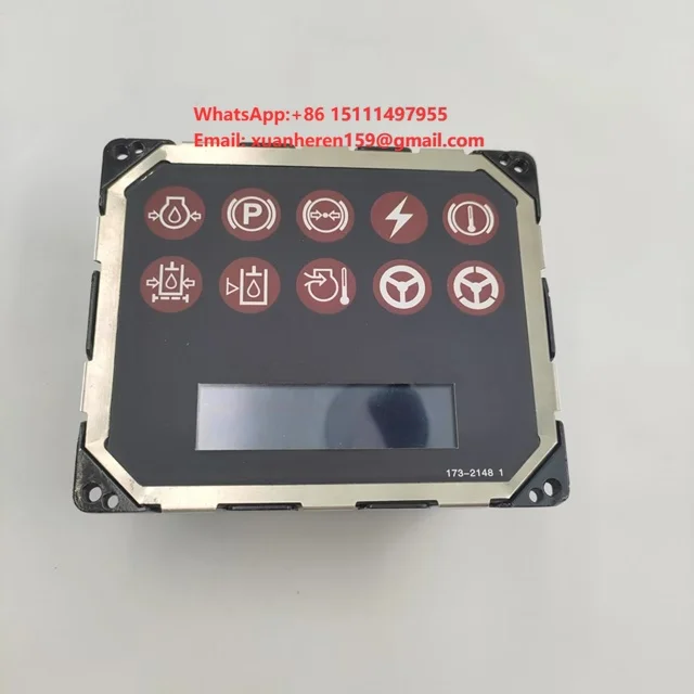 RUIPEI 123-6540 171-5342 141-9780 173-2148 137-7722 Display Screen for 966F 972G 950 Loader-Original New/OEM 6 Months Warranty
