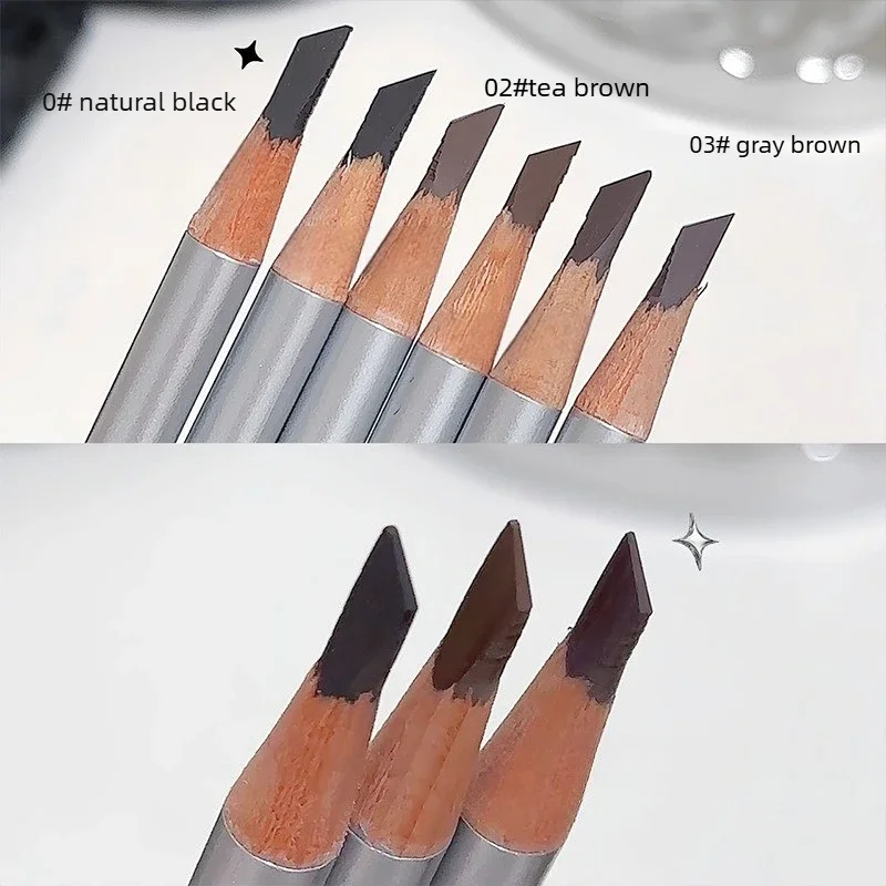 Sweet Mint Hard Core Eyebrow Pencil Firm Texture Smooth Strokes No Caking Clear Wild Brows Beginner Friendly Eyebrow Enhancers