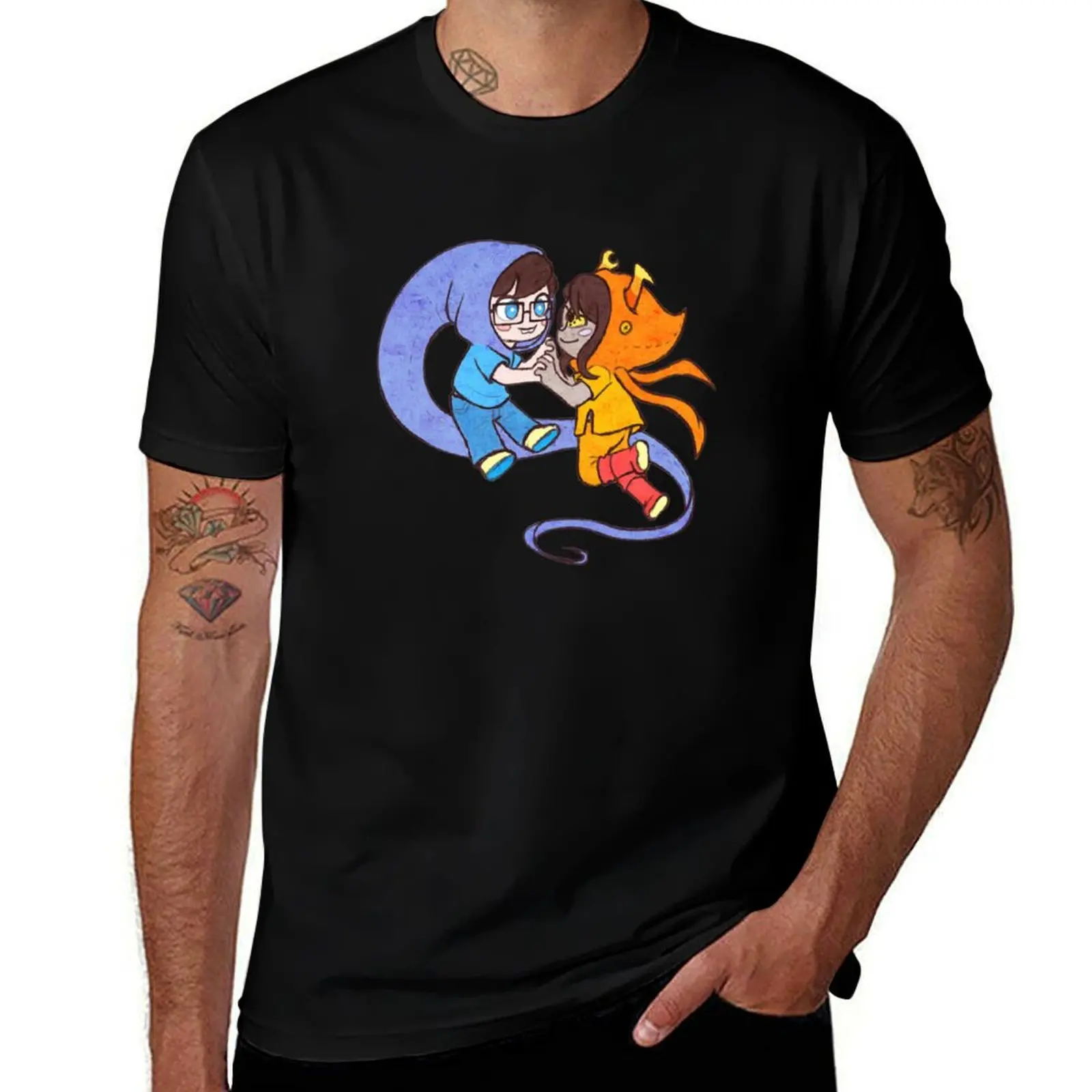 

John and Vriska T-Shirt Quick Dry Fishing T-Shirt