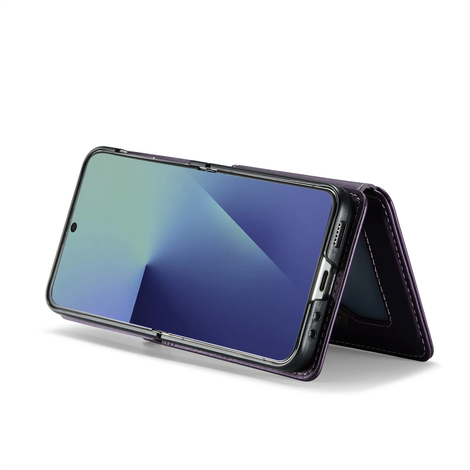 CaseMe-C22 Wallet Case for iPhone Air 17 Pro Max 16E 15 14 13 12 11 Pro Max X XS XR SE2 SE3 Luxury PU Leather Card Holder Cover