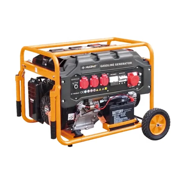 

6kva Efficient Electric Start Portable OHV Petrol Generator For Home Use