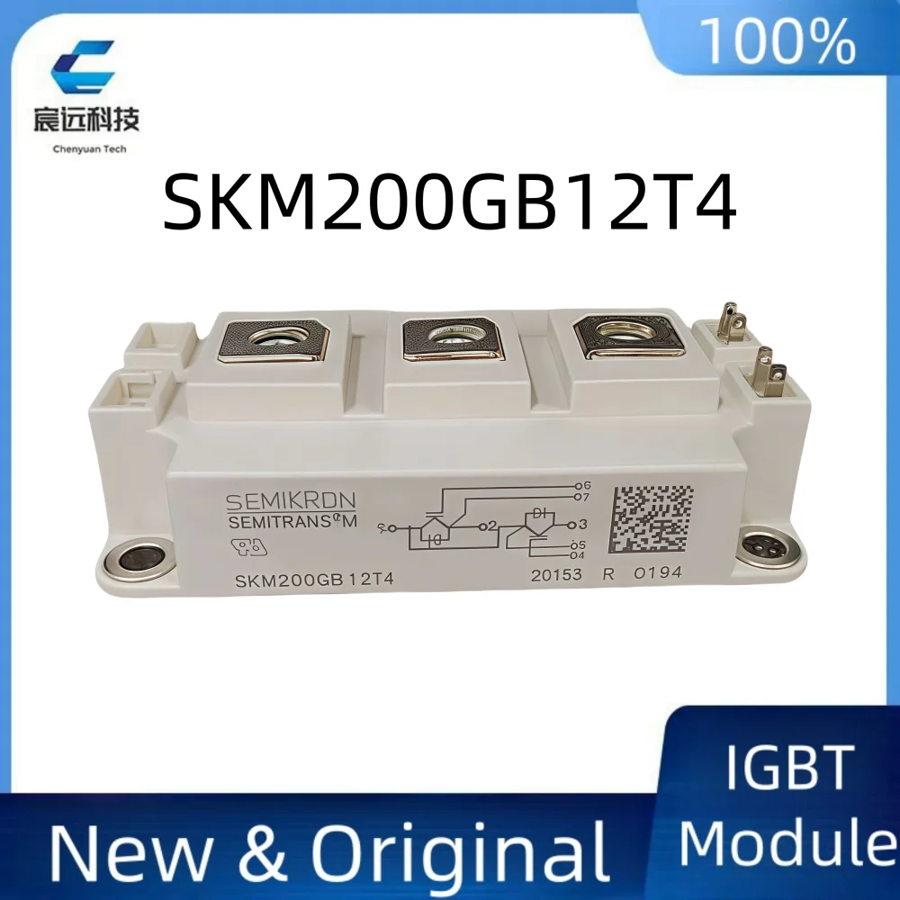 

SKM200GB12T4 New Original IGBT Power Module semikron diode thyristor IGBT Module SKM 200GB12T4 SKM200GB12T4