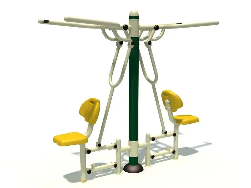 2024 high quality elderly outdoor sports life gym trending fitness equipment