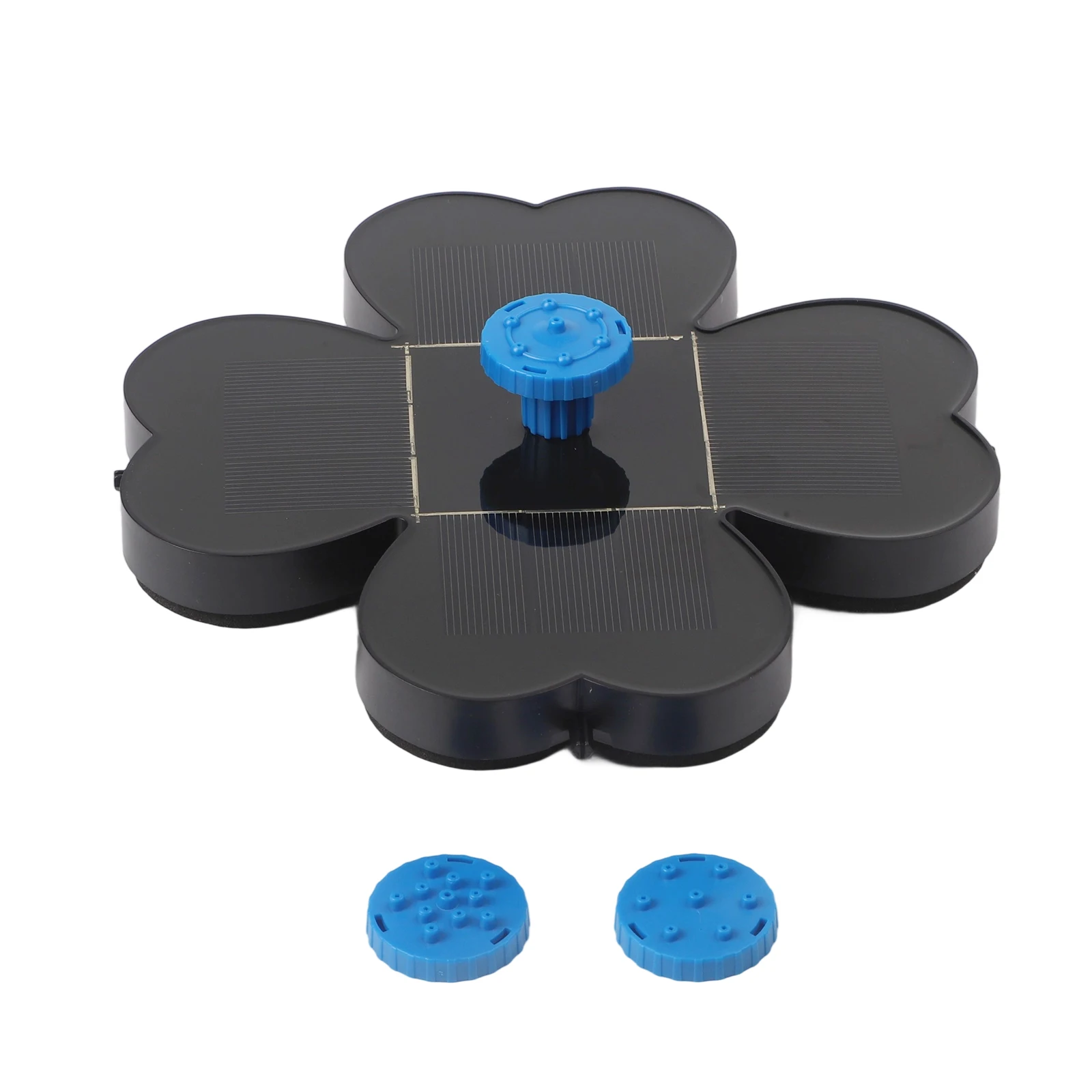 Garden Decoration As Show Floating Fountain Decorative Garden Water Pump 8 Interchangeable Nozzles Built-in Filter System