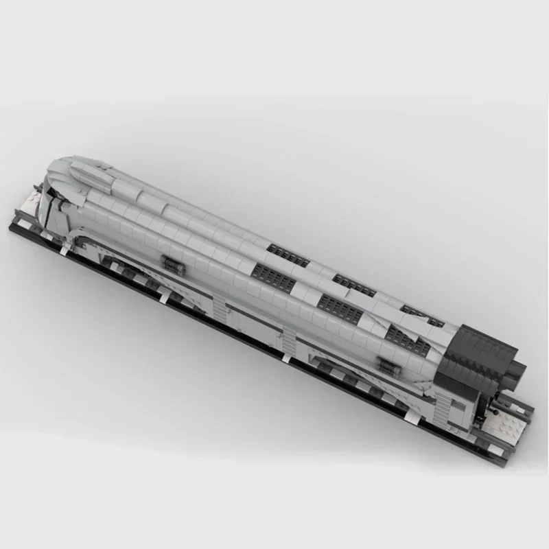 Technische Moc Bricks Trein Serie Model De Eeuwige Motor Modulaire Bouwstenen Geschenken Speelgoed Voor Kinderen DIY Sets Assembleren