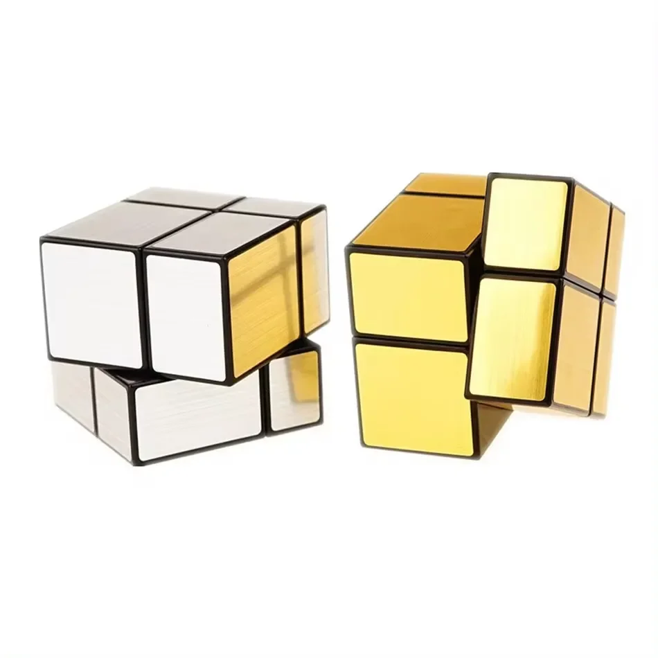 [Picube] SengSo Spiegel 2x2 Kubus Snelheid Magische Puzzel Sengso Kubus 2x2x2 Cubo Magico Sticker Leren Onderwijs Kubussen voor Kinderen