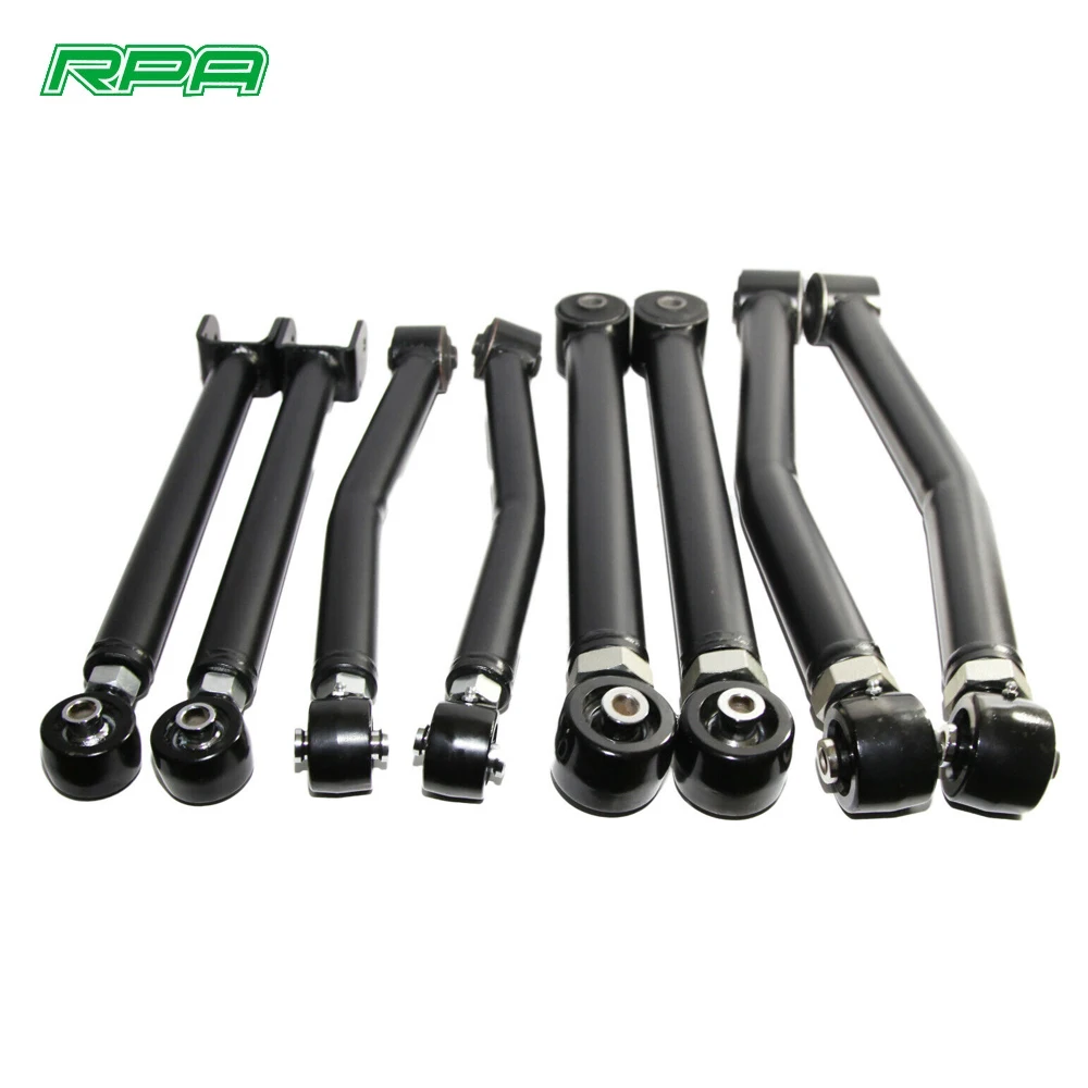 4WD Off Road Adjustable Control Arm for Jeep Wran gler JK 4x4 Suspension Leveling Lift Kit Tie Rod