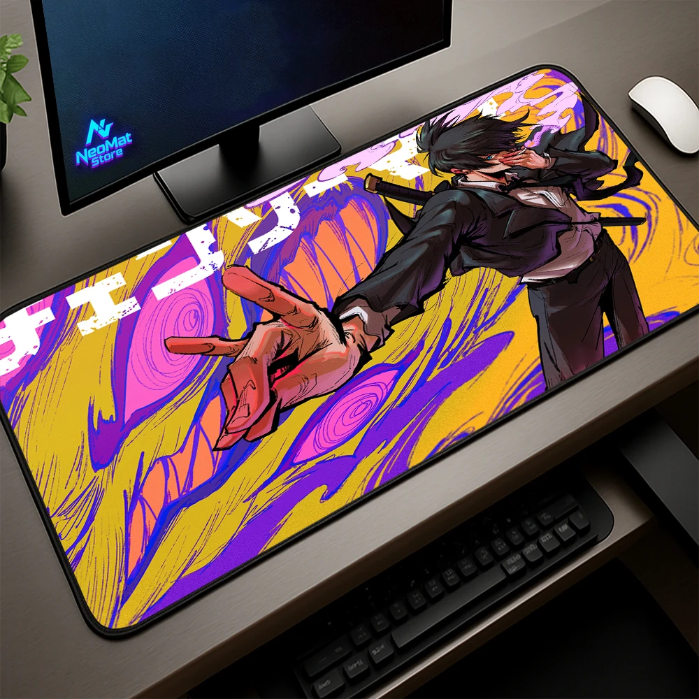 

Mouse Pads Chain Saw Man Aki Hayakawa Mousepad Xxxl Gaming Carpet Pc Accessories Desk Mat 1000x500 Office Decoration Mouse Pad
