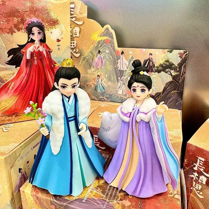 Original Lost You Forever Series Blind Box Figurines Chang Xiang Si Figures Xiang Liu Xiao Yao Cang Xuan Tu Shan Jing  Kids Gift