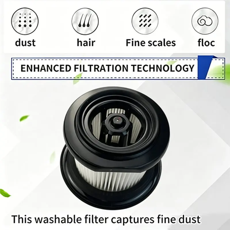 A52Q-Ersatz-HEPA-Filter für Tineco Floor One Chorus/Stretch Mix/Combo Staubsauger, Waschbare Ersatzteile – Detail 6