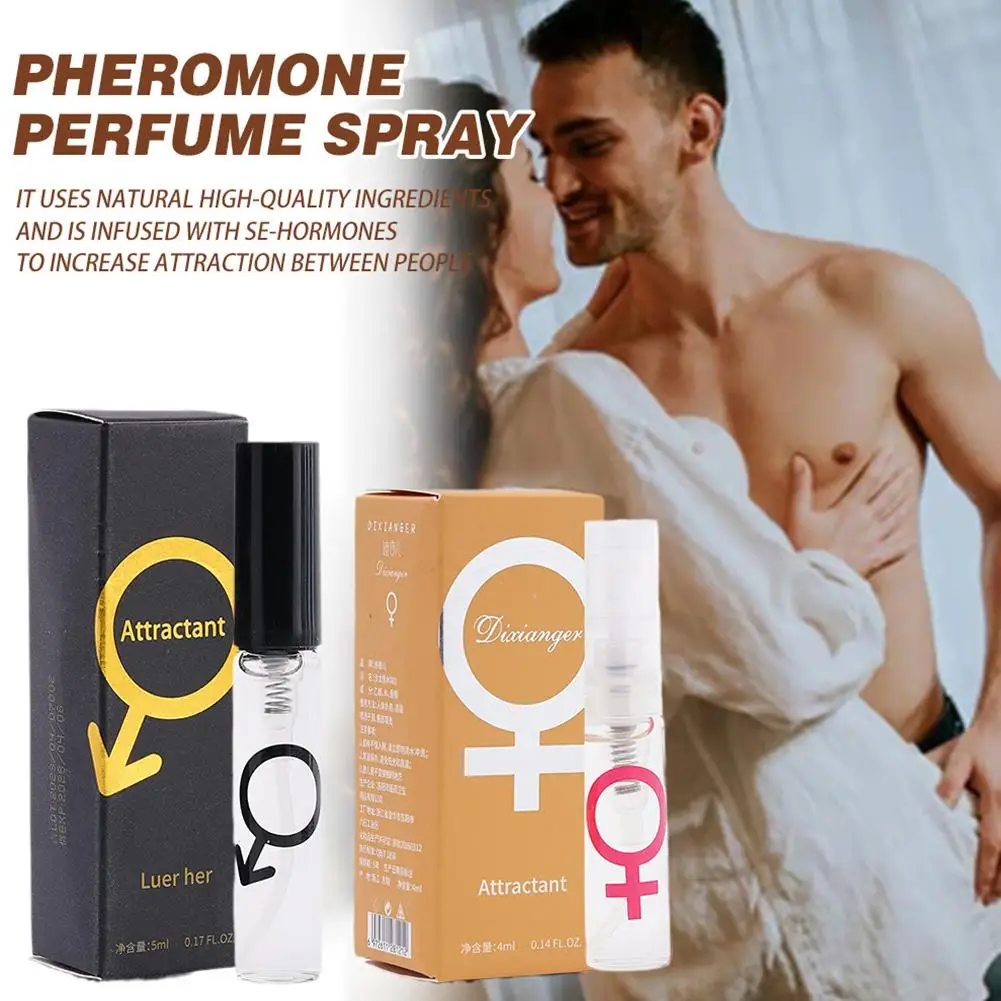 4ml Pheromone Perfume Aphrodisiac For Man Attract Woman Body Spray Flirt Perfume Androstenone Pheromone Fragrance