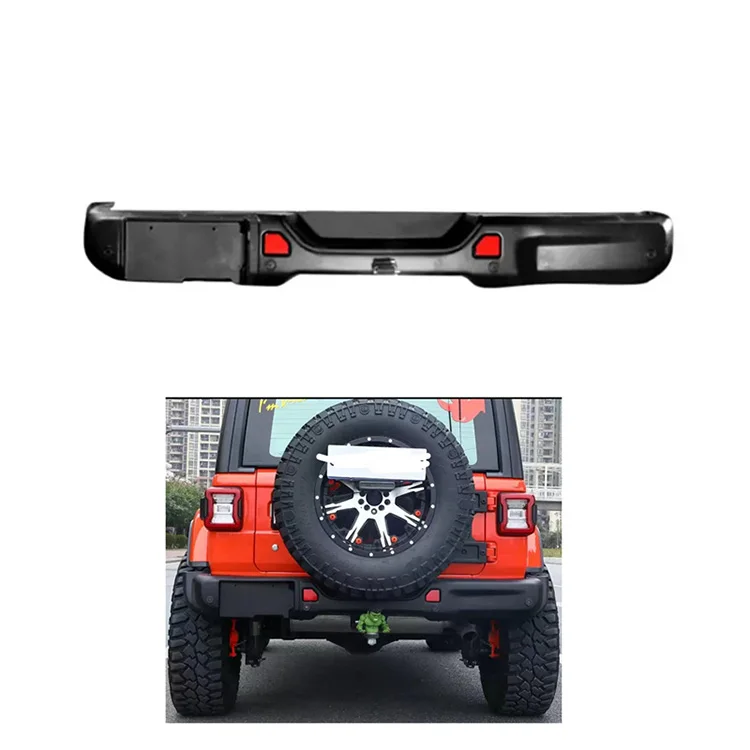 

Factory Sales 4x4 offroad parts Plastic 10th Rear bumper for Jeep Wrangler JL 2018+