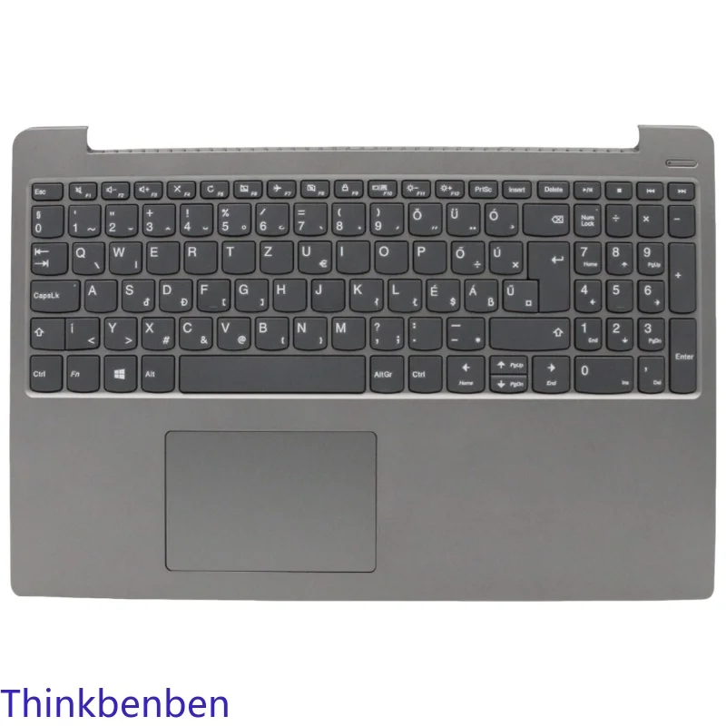 

HU Hungarian Mineral Gray Keyboard Upper Case Palmrest Shell Cover For Lenovo Ideapad 330S 15 15IKB GTX1050 5CB0R57689